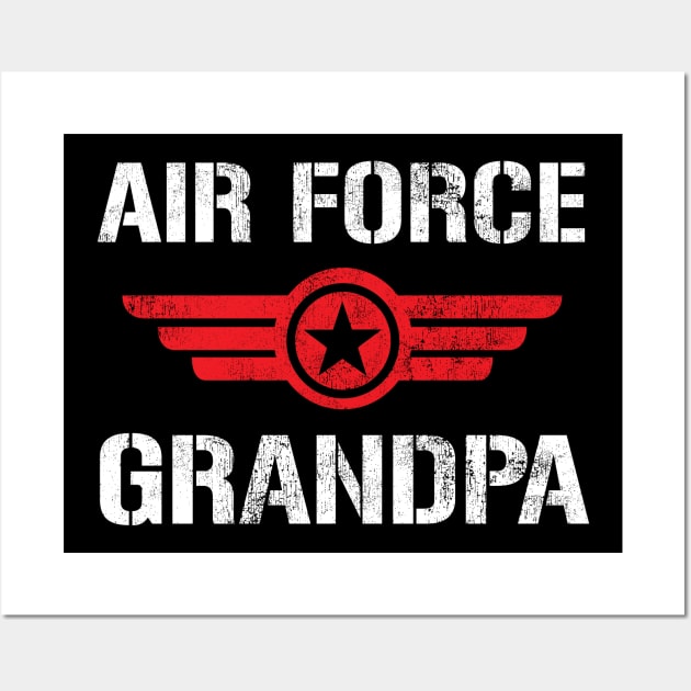 Air Force Grandpa Wall Art by myoungncsu